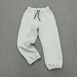 Pantalon de jogging en polaire polyester/coton sur mesure pour femme, de haute qualité, respirant, écologique, noir, dentelle, hip-hop - Product Image 3