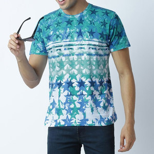 T-shirt de sublimation pour homme de bonne qualité, entièrement personnalisé, tendance, anti-plis, très vendu - Product Image 3