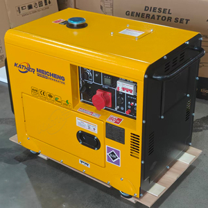 Vente directe d'usine, générateurs diesel silencieux 10KVA 8KVA 6KVA 5KVA, faibles émissions, <span class=keywords><strong>220V</strong></span> monophasé, générateur portable tout cuivre - Product Image 2
