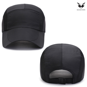 Gorra de Béisbol Negra, Transpirable, que Absorbe la Humedad, Ajustable, para Adultos, para Entrenamiento al Aire Libre y Gimnasio, Verano, Estructurada, Precurvada - Product Image 6