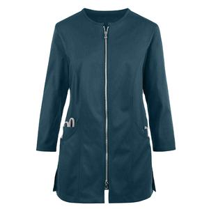 Custom Medical Nurse Uniforms Medical Scrubs Jacket For Women <b>Men</b> <b>Long</b> <b>Sleeve</b> <b>White</b> Jackets Supports Daily Hospital Routine - Product Image 2