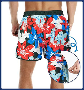 Pantalones Cortos Deportivos Transpirables Sublimados para Hombre, 5 Pulgadas de Entrepierna, Secado Rápido, Ropa Deportiva de Alto Rendimiento para USA 2026 - Product Image 3