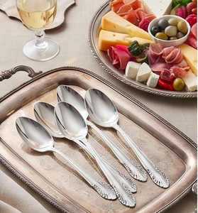 Classic Stainless Steel Dinner Spoons with <b>Long</b> Handle <b>Mirror</b> Polish Durable Design For Wedding Use And Tableware Use - Product Image 4