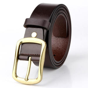 Ceintures en cuir personnalisées à boucle automatique MAKUM INTERNATIONAL pour hommes - Ceinture tressée résistante et robuste - Product Image 1