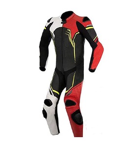 Traje de Motocicleta de Cuero de 2 Piezas, Impermeable y sin Mangas, para Hombre, con Logotipo Personalizado, Ropa de Carreras, Venta Directa de Fábrica, Amazing Industries - Product Image 4