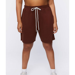 Pantalones Cortos Deportivos Casuales Personalizados para Mujer, de Alta Calidad, Transpirables, Hasta la Rodilla, con Cintura Elástica y Cordón Ajustable - Product Image 1
