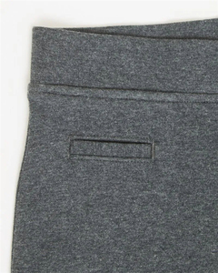 Pantalon d'uniforme scolaire pour filles, fabrication OEM, tissu respirant, coton et polyester, tricoté, coupe évasée - Product Image 5
