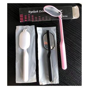 Stainless Steel Eyelash Extension <b>Mirror</b> Professional Beauty Tool Handheld Lash <b>Mirror</b> With Lightweight Handle - Product Image 6