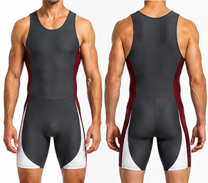 Maillot et short d'aviron sur mesure Unisuit une pièce pour les équipes d'aviron du collège et du club - Product Image 1
