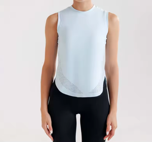 เสื้อกล้ามออกกำลังกายไร้ตะเข็บสำหรับผู้หญิง ระบายอากาศได้ดี แห้งเร็ว เหมาะสำหรับโยคะ ฟิตเนส วิ่ง และเล่นกีฬา - Product Image 5