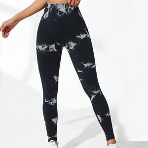 Leggings de qualité supérieure pour femmes, tie-dye, effet push-up, pantalons de yoga, tenue de sport sexy, vêtements de sport pour femmes, collants de sport - Product Image 2