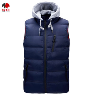 Chalecos Acolchados Ryan Pro Gear de Diseño Personalizado para Hombre, Relleno de Poliéster, Tela Cómoda con Logotipo Personalizado, Diseño OEM - Product Image 5