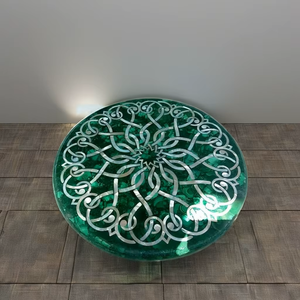 Gema de Labradorita Natural, Artesanía en Forma de Corazón, Decoración de Lujo Ecológica para el Hogar, Adorno de Piedra para Mesa, Día de San Valentín - Product Image 4