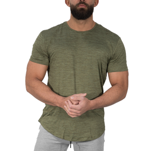 Camiseta OEM para hombre con corte deportivo que permite un movimiento fácil y un uso cómodo para actividades diarias al por mayor - Product Image 6