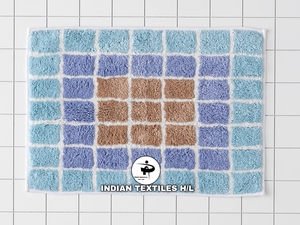 Alfombrillas de baño de algodón puro con mechones de lujo a la moda Diseño más suave Precio al por mayor directo de fábrica Hecho a máquina - Product Image 6