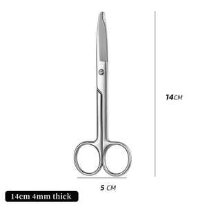 Tijeras de Sutura RSI, Cortador de Alambre Quirúrgico de Acero Inoxidable, Tijeras de Recorte Médico, Certificación CE Clase II, 12.5cm/14cm - Product Image 2