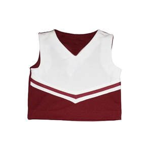 Tenue de cheerleading en gros pour jeunes et adultes avec haut, jupe et short – Légère et confortable pour les événements - Product Image 2