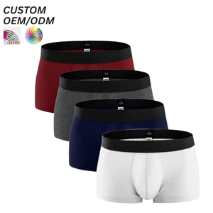Caleçons Boxers Mi-Hauts en Coton pour Hommes – Qualité Supérieure, Respirants, Écologiques, Doux, Ajustement Élastique, Logo Personnalisé, Prise en Charge OEM/ODM - Product Image 4