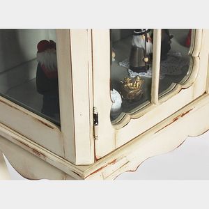 Modèle de meuble n° 7407 convient aux vitrines et aux assiettes en porcelaine avec portes en verre transparent. - Product Image 3