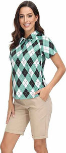 Camiseta Polo Deportiva para Mujer con Logotipo Personalizado Serigrafiado, Camiseta Polo de Alta Calidad 100% Algodón, la Mejor Camiseta Polo para Mujer - Product Image 4