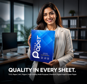 Papier copie blanc TKS A4 70g Qualité supérieure Fabriqué en Thaïlande pour des performances optimales - Product Image 1