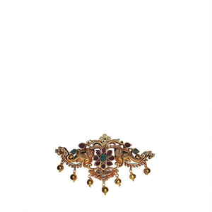 Fashion Women's Wedding Jewelry Set Bahubaali Style Designer Choker with Zircon and Gold Plated - Product Image 2
