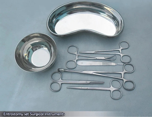 Ensemble d'instruments de chirurgie générale en acier inoxydable, instruments chirurgicaux manuels réutilisables, certifiés CE ISO 13485 - Product Image 3