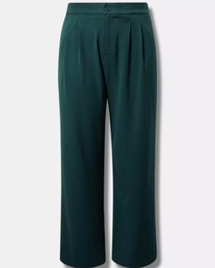 Pantalones Largos de Sarga de Alta Calidad para Mujer, Talla Grande, Transpirables, de Algodón, Casuales, Personalizables - Product Image 1