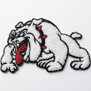 Parche Bordado de Animales Realistas, Parche de Chenilla, Insignia Bordada OEM, Venta al por Mayor de Fábrica para Ropa - Product Image 3