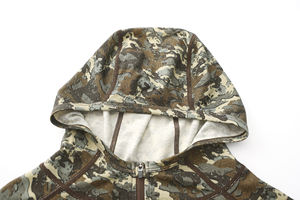 Chaqueta de Caza y Pesca de Lana Merino para Hombre, Impermeable, Transpirable, Ignífuga y Resistente al Viento, Personalizada por Solarwool Factory - Product Image 2