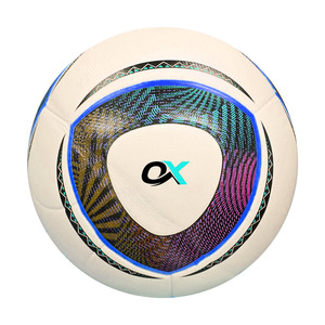 Ballon de football professionnel Oxva Industries taille 5 en cuir PU thermocollé pour matchs, ballon de football personnalisé - Product Image 2