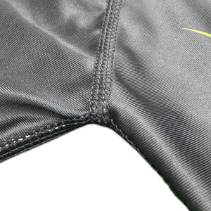Men's <b>Black</b> Yellow Rash Guard Short Sleeve Quick Dry Sport <b>Shirt</b> <b>Compression</b> Fitness Top - Product Image 5
