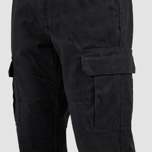 Pantalon cargo pour homme, coupe classique, coton mi-lourd, couleur unie, décontracté, pour l'automne - Product Image 5