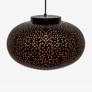 Lanterne suspendue ronde au prix le plus bas, finition noire, taille personnalisée, lampe suspendue de qualité supérieure pour la décoration de la maison et du bureau - Product Image 5