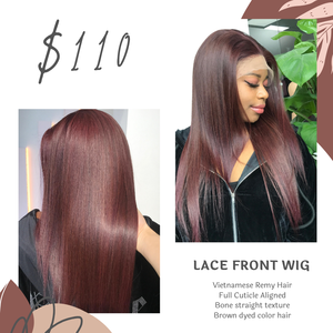 SMA 100% nouvelle perruque abordable 180% densité dentelle transparente avant 8 "-30" TOUTE COULEUR TOUTE TEXTURE - Product Image 2