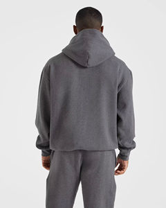 Sweat à capuche court pour homme, personnalisable avec logo, impression numérique, motif toile d'araignée, mélange coton-poly écoresponsable, pull animalier d'automne - Product Image 3