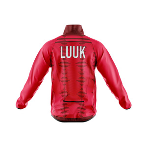 Custom Streetwear High Quality Zipper Closure Stand Neck Windbreaker Jacket Waterproof Breathable Eco Friendly <b>100</b>% <b>Nylon</b> <b>Fabric</b> - Product Image 5