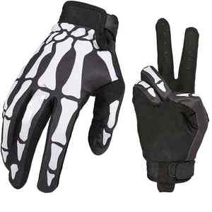 Gants de moto en cuir unisexes pour l'hiver, gants de motocross, gants de course tout-terrain, gants de conduite antidérapants à doigts entiers, qualité supérieure - Product Image 6
