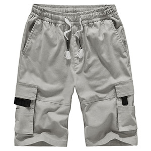 Shorts cargo tendance pour homme, coupe décontractée, durables, longueur genou, pour la randonnée, la plage, coupe ample, extensibles, coupe-vent, été - Product Image 1