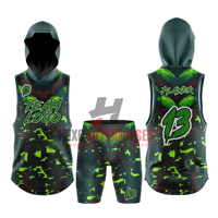 Seragam Flag Football 7v7 Harga Terjangkau Tanpa Lengan Bahan Polyester Printing Sublimasi Logo Nama Nomor Custom Ukuran Besar 7on7