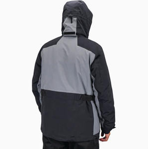 Chaqueta de invierno para hombre, deportiva, para ciclismo, pesca, esquí, con capucha, cortavientos, impermeable, cálida, estilo mandarín, servicio OEM. - Product Image 5