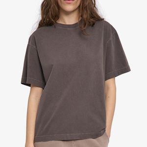 Producto Más Vendido, Camiseta Extra Grande para Mujer, Manga Corta, Estilo Casual, Corte Holgado, Camisetas para Damas con MOQ Bajo - Product Image 4