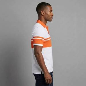 Men's <b>Polyester</b>/Cotton Knitted Printed <b>Shirts</b> with Anti-Wrinkle Feature Pocket Design Short Sleeves - Product Image 6