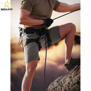 กางเกงขาสั้นคาร์โก้ผู้ชาย แห้งเร็ว ยืดหยุ่นได้ เหมาะสำหรับเดินป่า น้ำหนักเบา กันน้ำ ใช้ได้ทั่วไป ใส่เล่นกอล์ฟ และกิจกรรมกลางแจ้ง มีกระเป๋า - Product Image 3