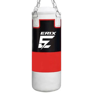 Saco de Boxeo Resistente con Materiales de Acero Inoxidable y Opciones de Peso de 50-150 lb para Entrenamiento de Muay Thai, MMA y Boxeo - Product Image 1