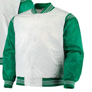 Chaqueta Varsity de Tela Suave para Hombre, Mangas Largas, Última Llegada, Alta Visibilidad, Unisex, Servicio OEM, Chaqueta del Mejor Fabricante para Hombre - Product Image 5