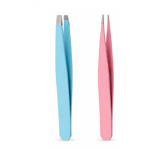 Stainless Steel Eyebrow Tweezers Set <b>Pointed</b> Tip Hair <b>Removal</b> <b>Tools</b> - Product Image 3