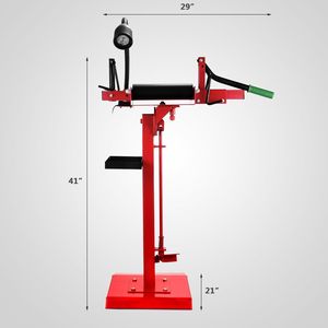 Attrezzo Manuale Professionale per Smontagomme Auto e Camion Leggeri, in Acciaio e Gomma, Modelli EV Hammer Ace - Product Image 2