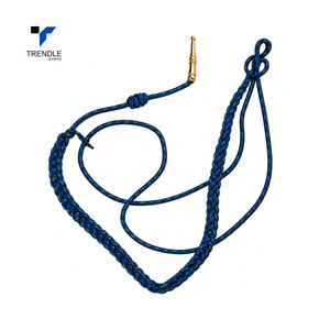 Cordón de hombro hecho a mano de alta calidad al por mayor, cordón para silbato, cordón de seguridad, color personalizado, accesorios para uniformes ceremoniales - Product Image 5