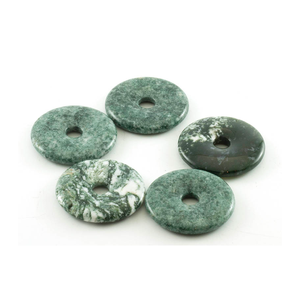 Donuts de Cristal Natural, Donuts de Ágata de Árbol, Gemas de Cristal, Gemas de Reiki, Donuts Curativos, Mayorista de Ágata - Product Image 2